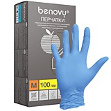 Перчатки нитриловые Benovy